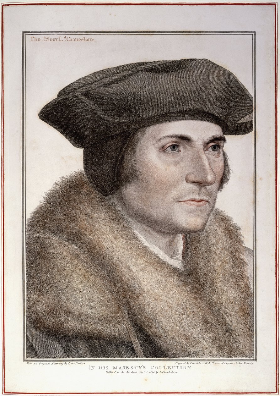 Thomas More, Lord Kanclerz autorstwa Hans Holbein der Jüngere