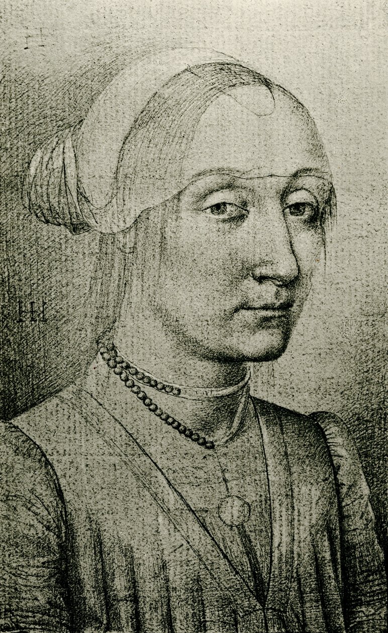 Portret kobiety autorstwa Hans Holbein der Jüngere