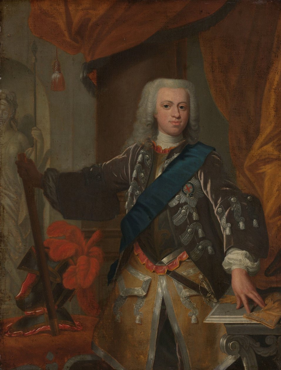 Wilhelm IV (1711-151), książę Orange autorstwa Hans Hysing (attributed to)