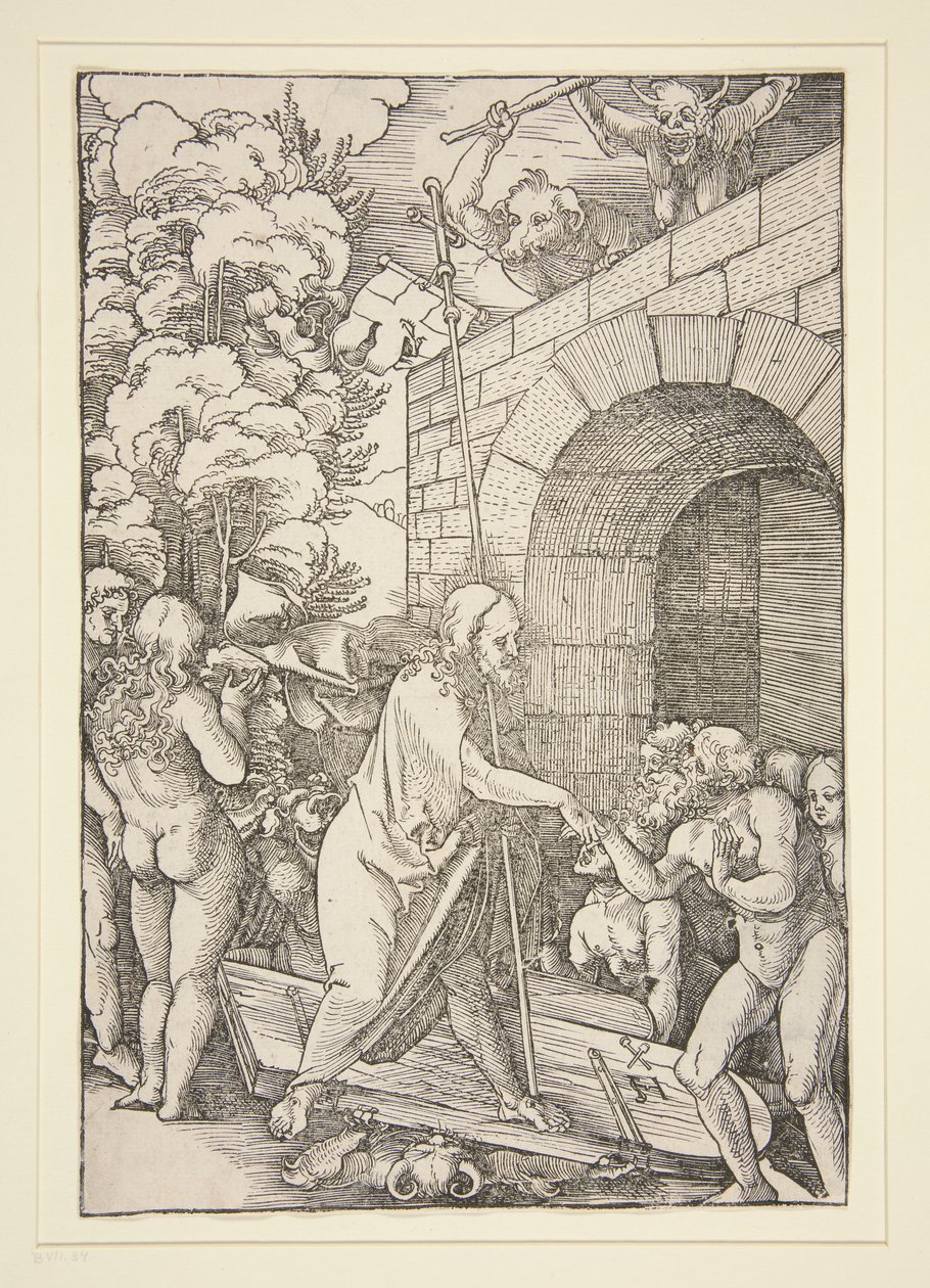 Chrystus w Otchłani autorstwa Hans Leonard Schaufelein