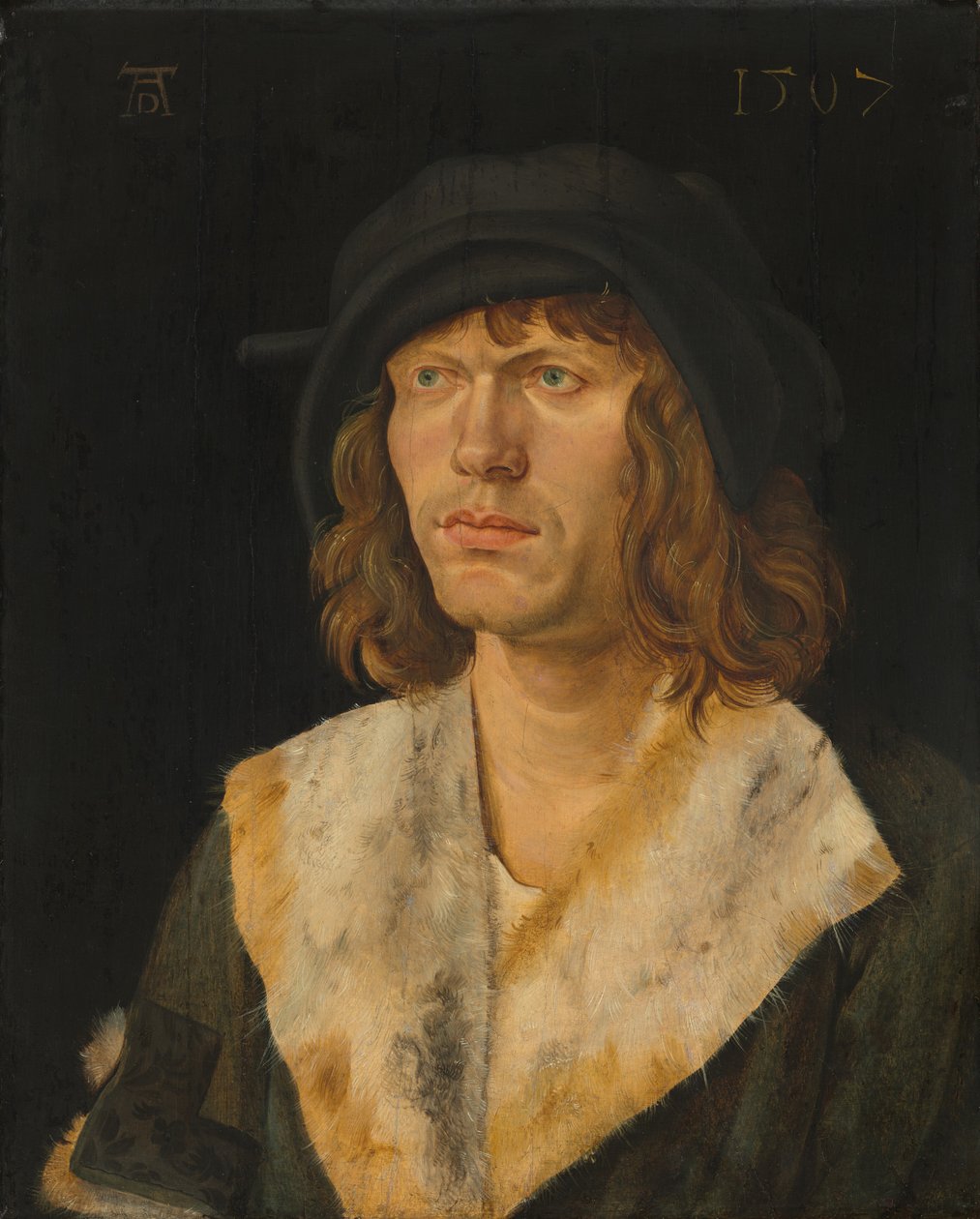 Portret mężczyzny, ok. 1507 (olej na desce) autorstwa Hans Leonard Schaufelein