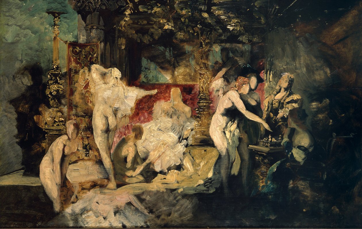 Lato. Studium autorstwa Hans Makart