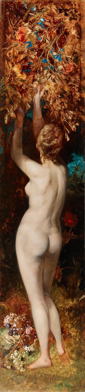Pięć zmysłów: smak autorstwa Hans Makart