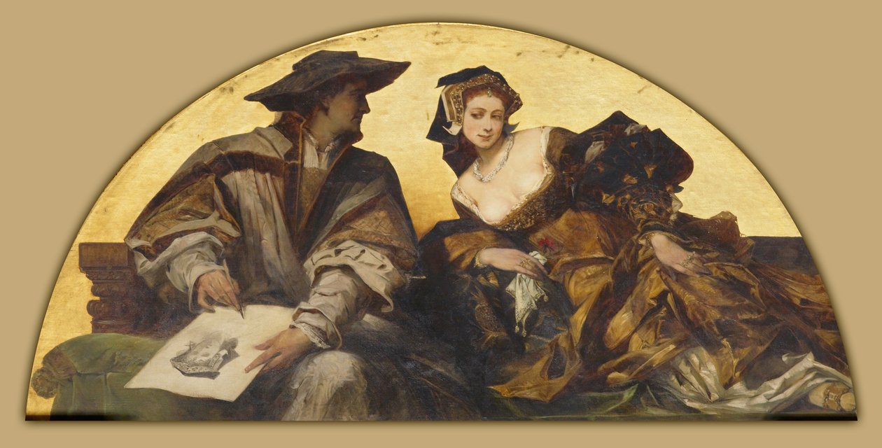 Hans Holbein Młodszy autorstwa Hans Makart