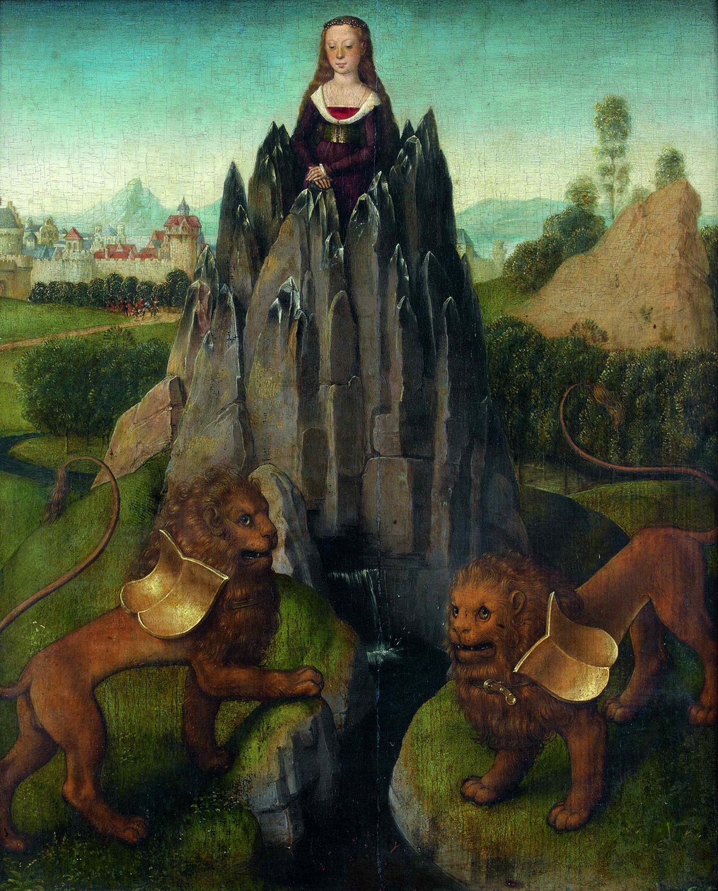 Alegoria Czystości, ok. 1475. autorstwa Hans Memling