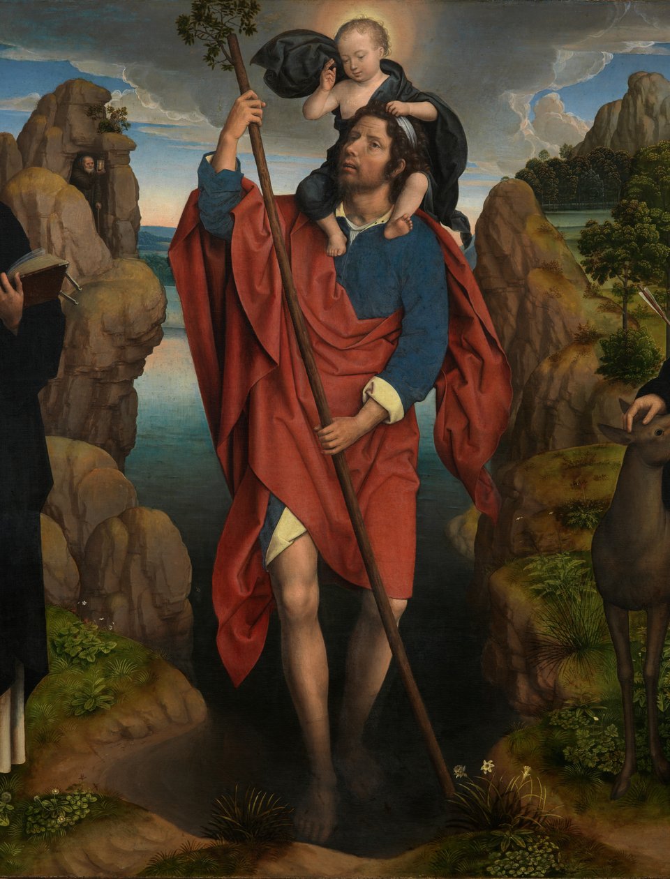Fragment tryptyku Willema Moreela autorstwa Hans Memling