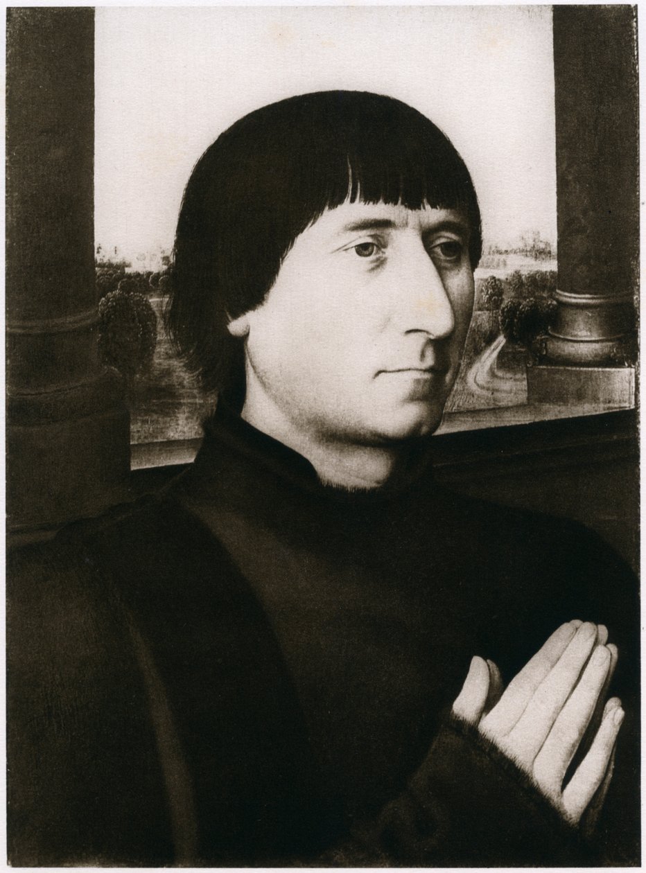 Guillaume Morel, ok. 1480, 1927 autorstwa Hans Memling