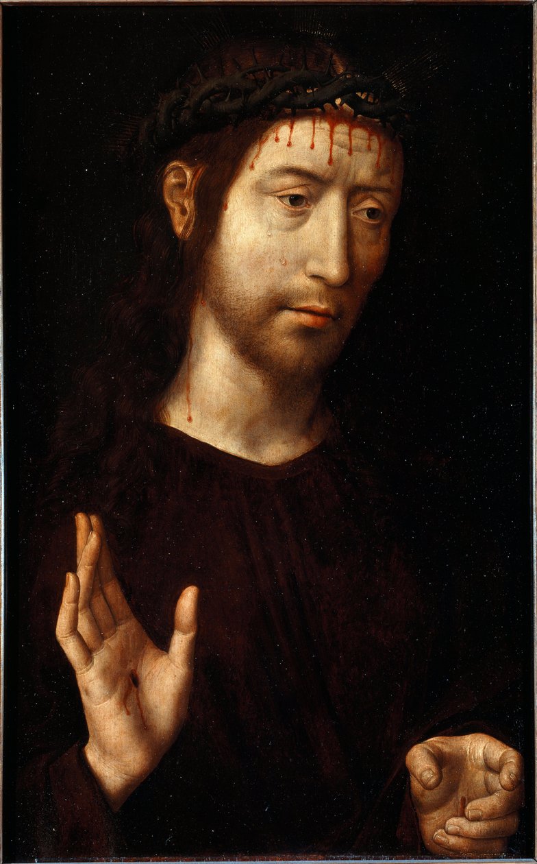 Korona cierniowa Jezusa Chrystusa Obraz Hansa Memlinga (1435/40-1494) autorstwa Hans Memling