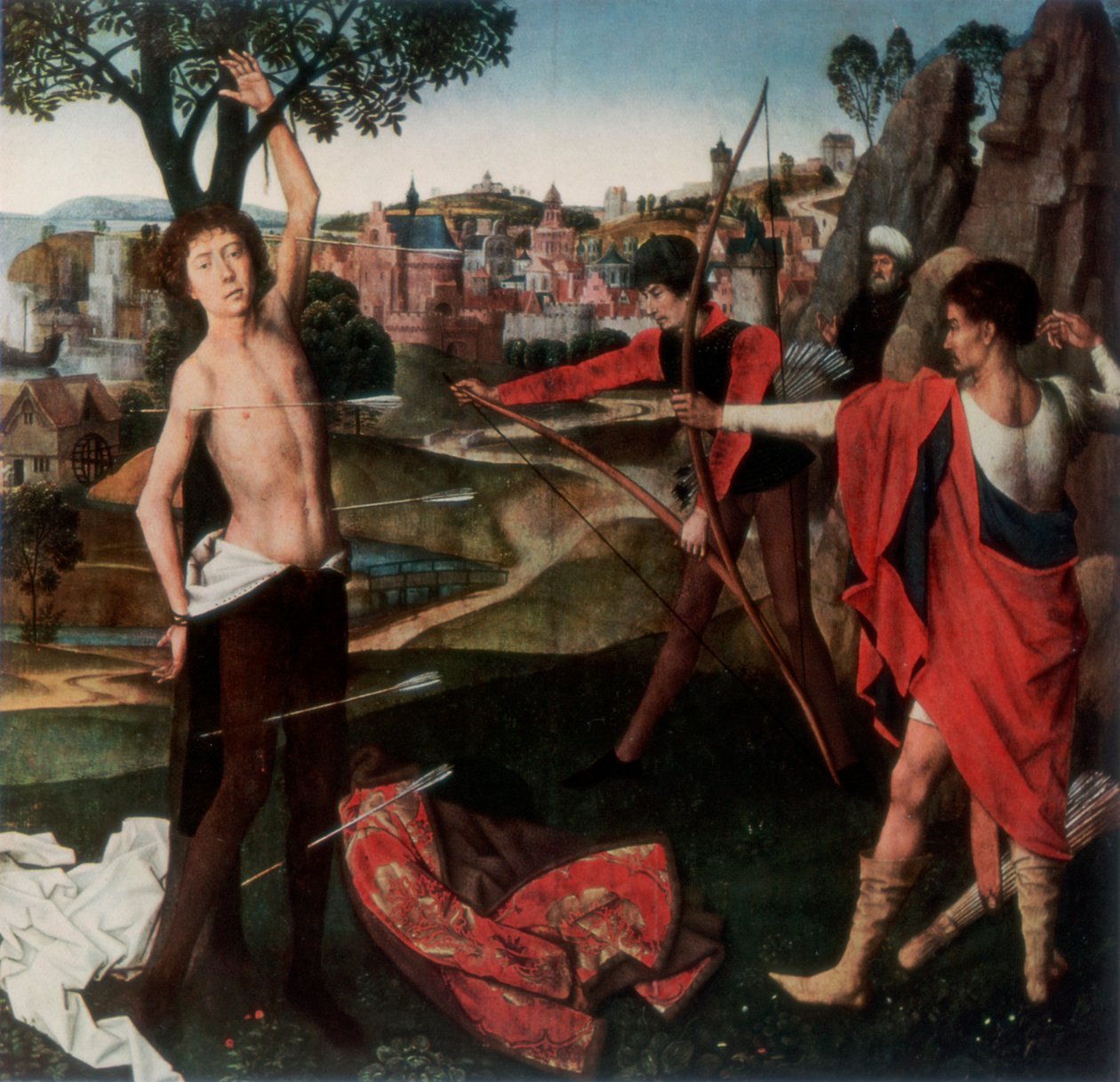 Męczeństwo św. Sebastiana, 1927. autorstwa Hans Memling