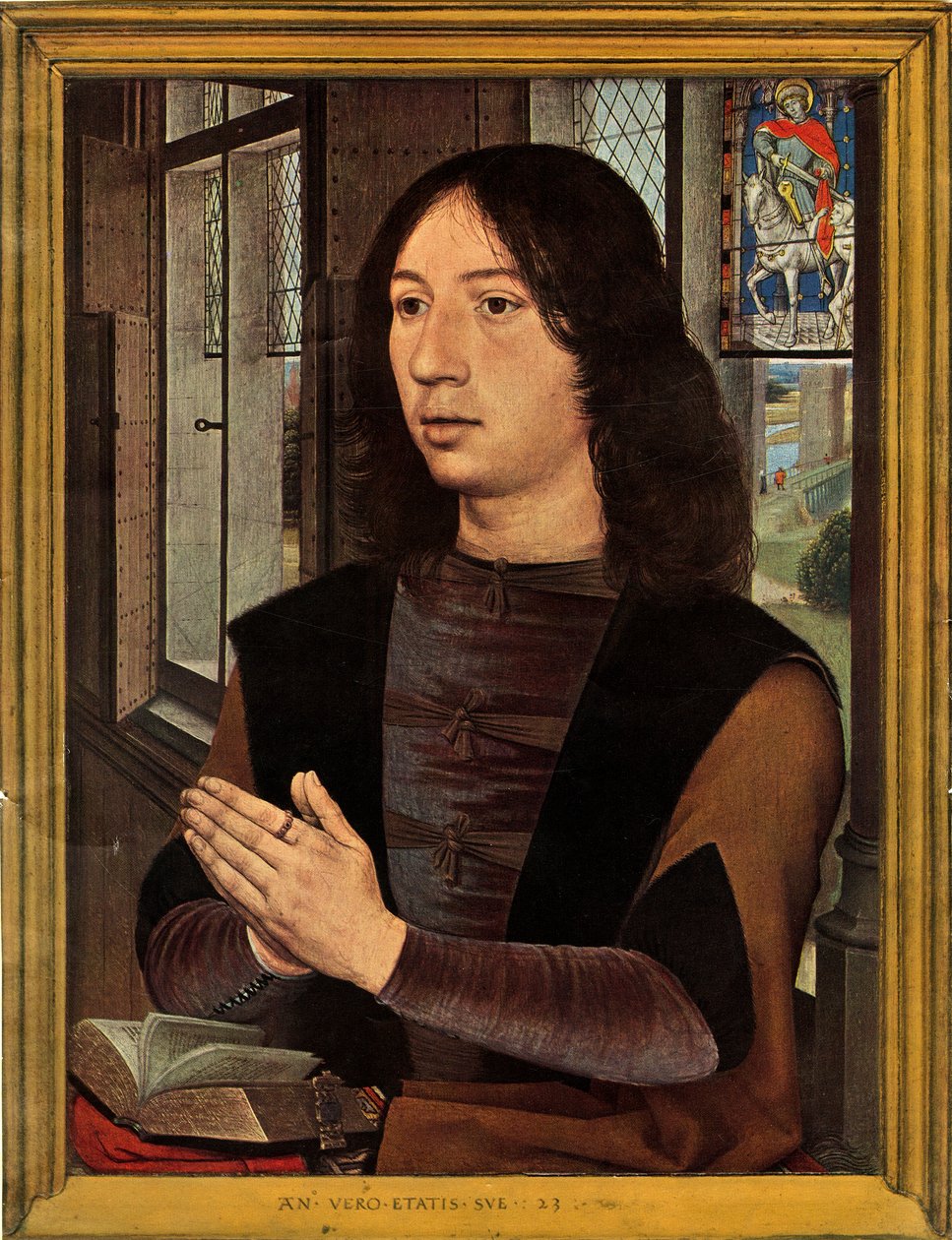 Portret Martina Van Nieuwenhowena, 1478. autorstwa Hans Memling