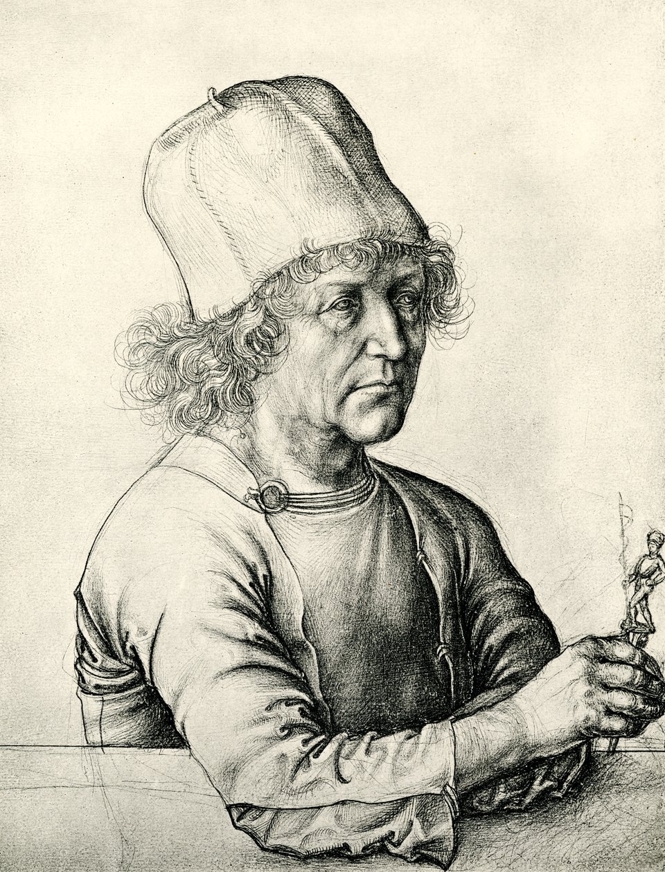 Portret złotnika autorstwa Hans Memling