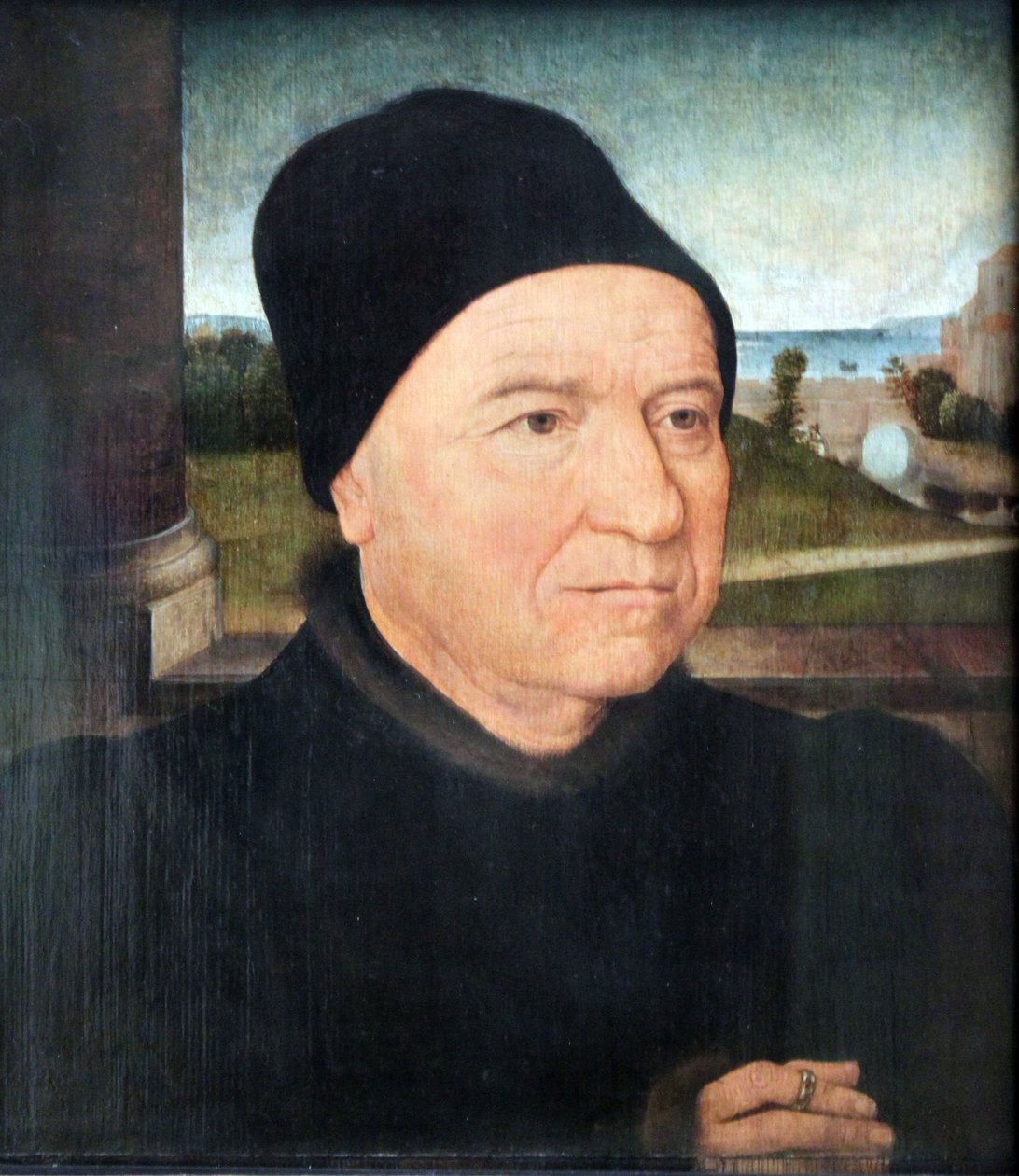 Portret starca autorstwa Hans Memling