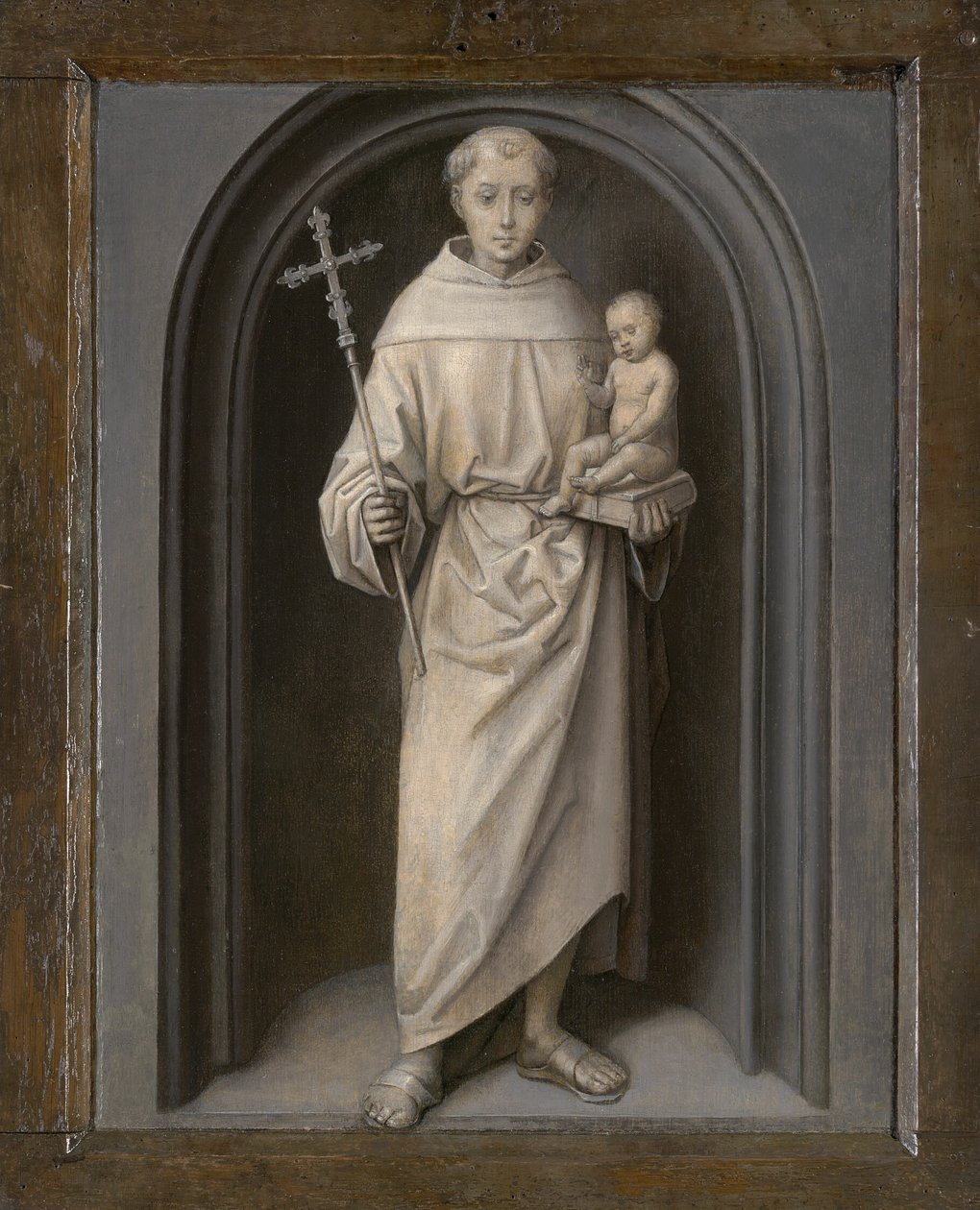 Święty Antoni z Padwy autorstwa Hans Memling