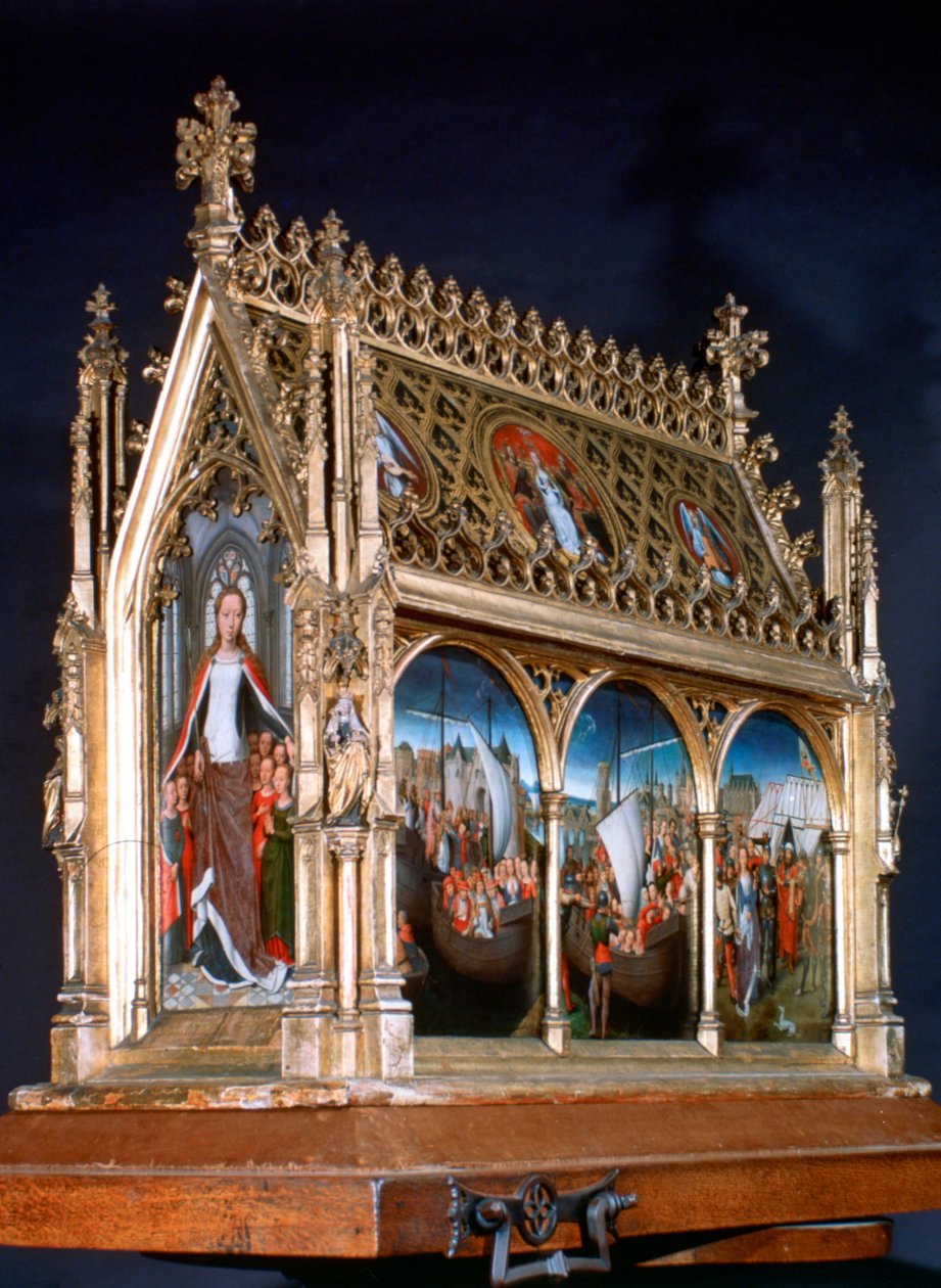 Sanktuarium św. Urszuli, św. Urszuli i Najświętszych Dziewic, 1489 autorstwa Hans Memling