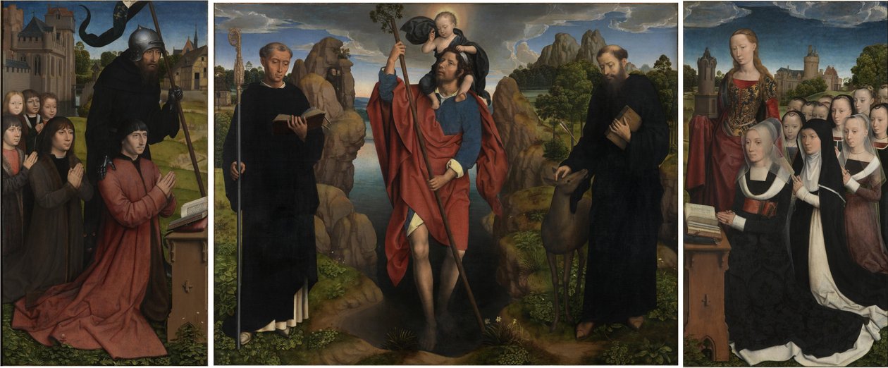 Tryptyk Willem Moreel, 1484 autorstwa Hans Memling