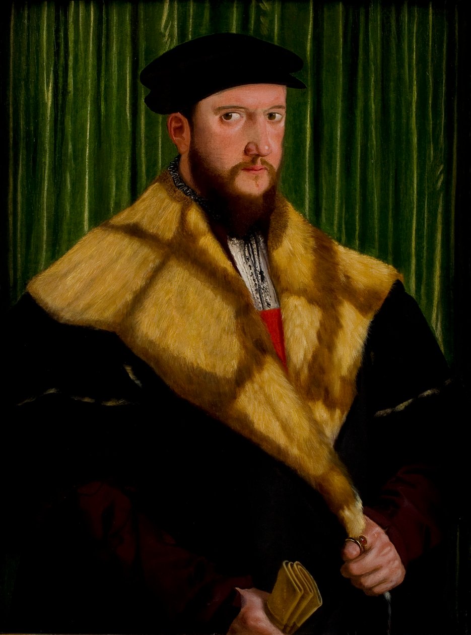 Portret dżentelmena autorstwa Hans Mielich
