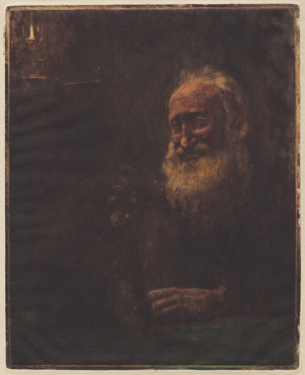 Stary Schøtt z psem autorstwa Hans Nikolaj Hansen