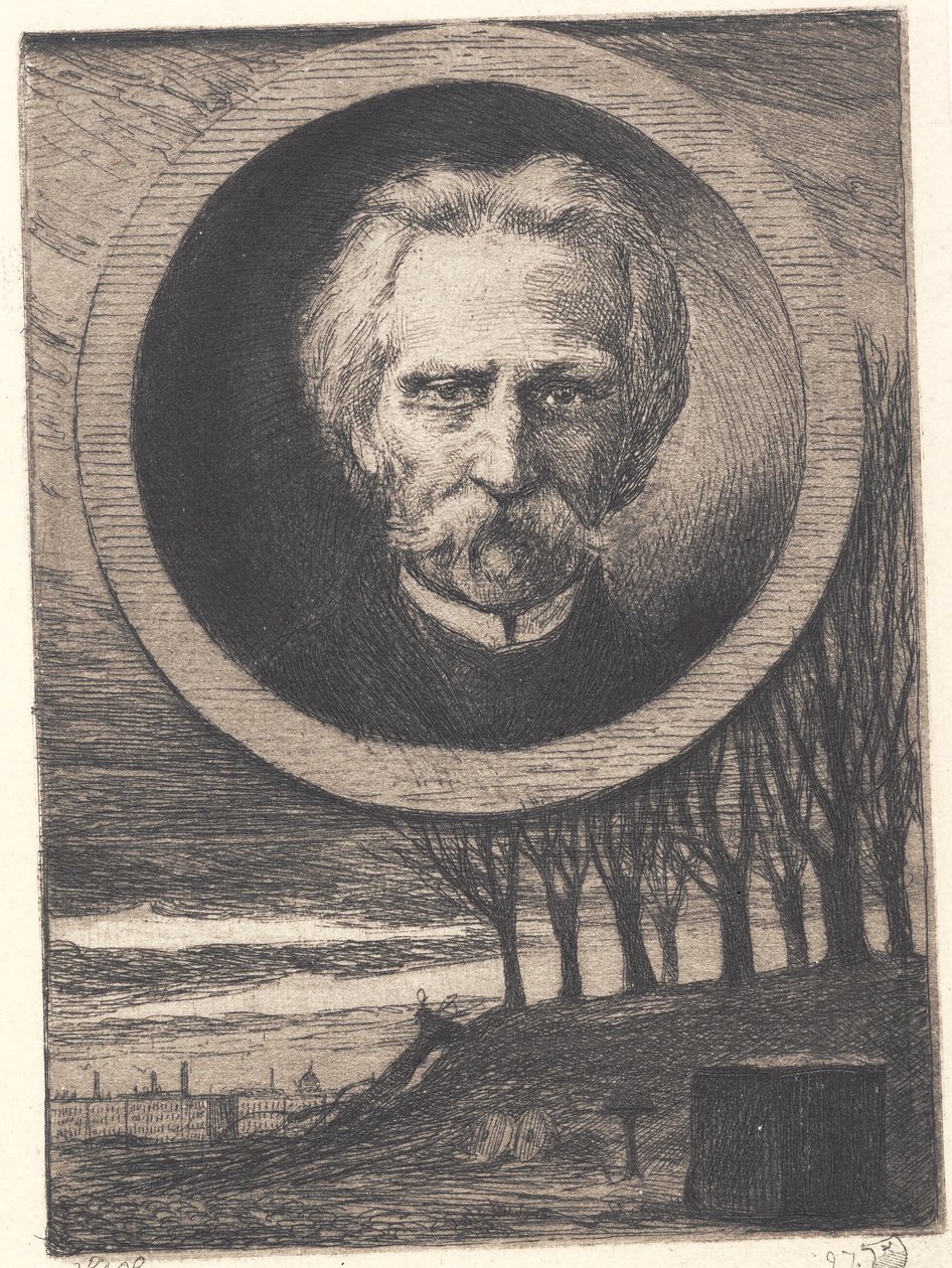 „Portret poety Kaalunda” autorstwa Hans Nikolaj Hansen
