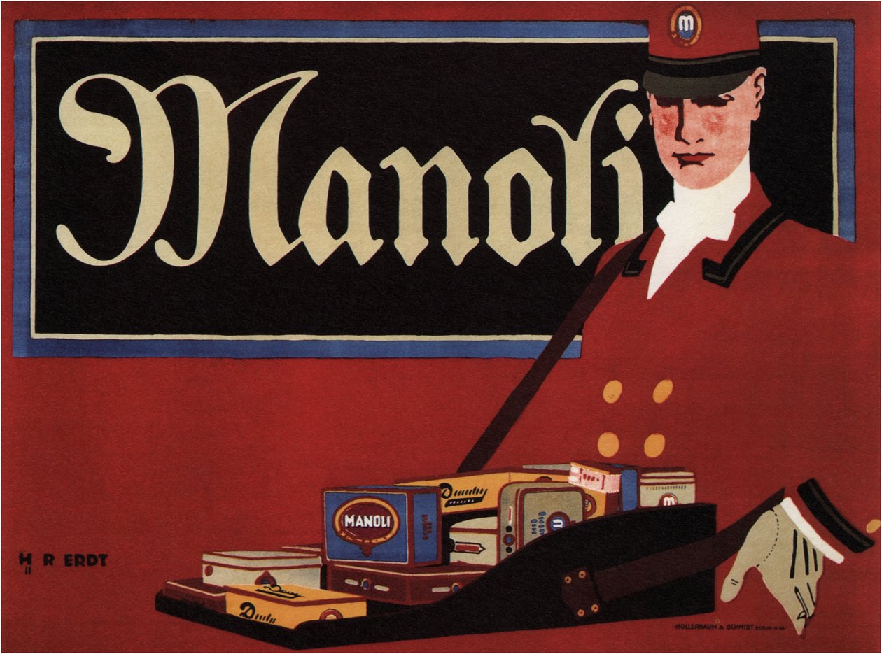 Manoli, 1911 autorstwa Hans Rudi Erdt
