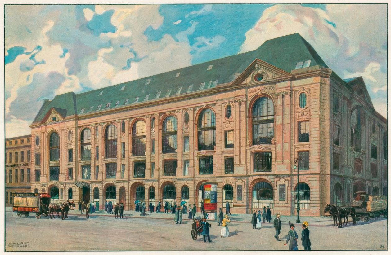 Dom towarowy Rudolph Hertzog autorstwa Hans Rudolf Schulze