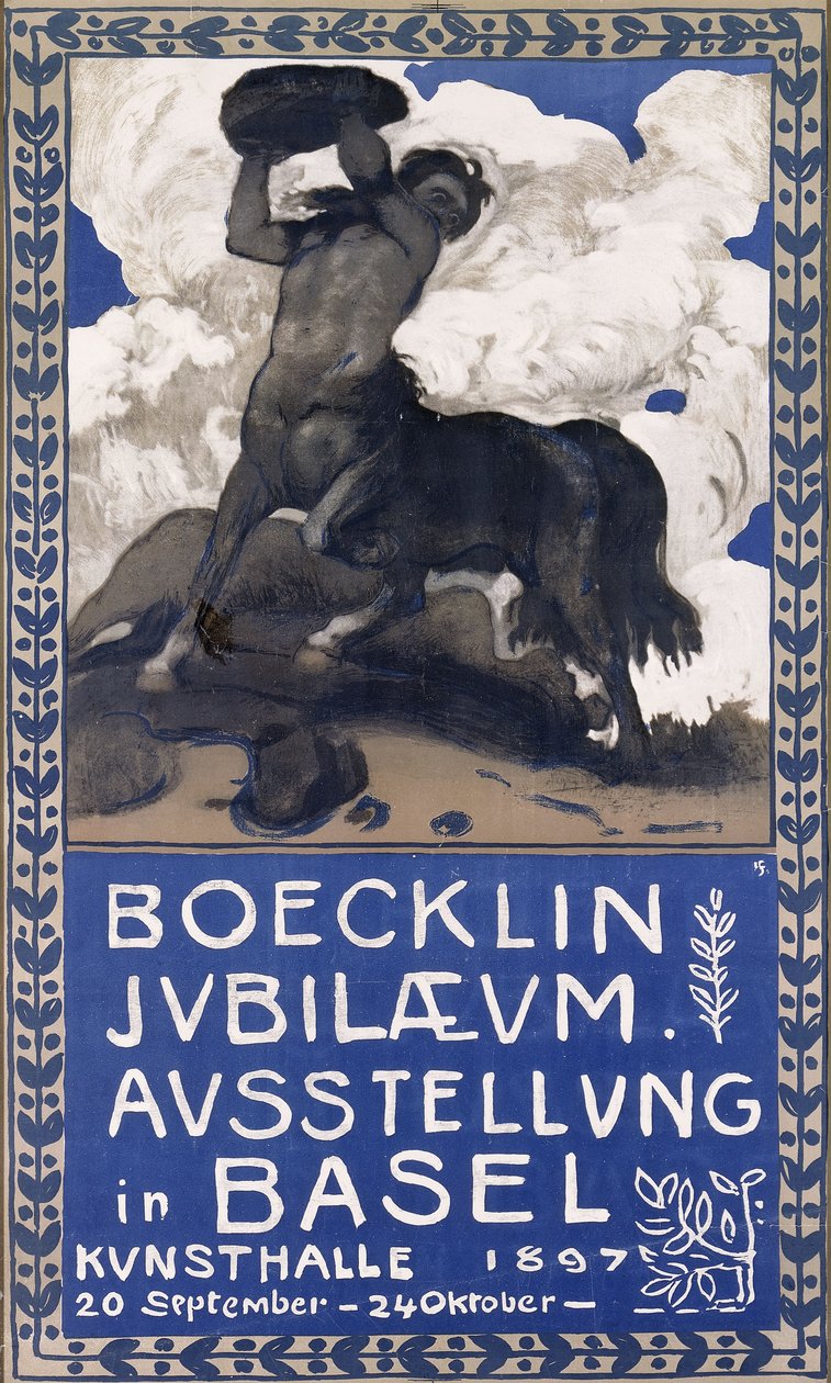 Jubileusz Boecklina, 1897 autorstwa Hans Sandreuter