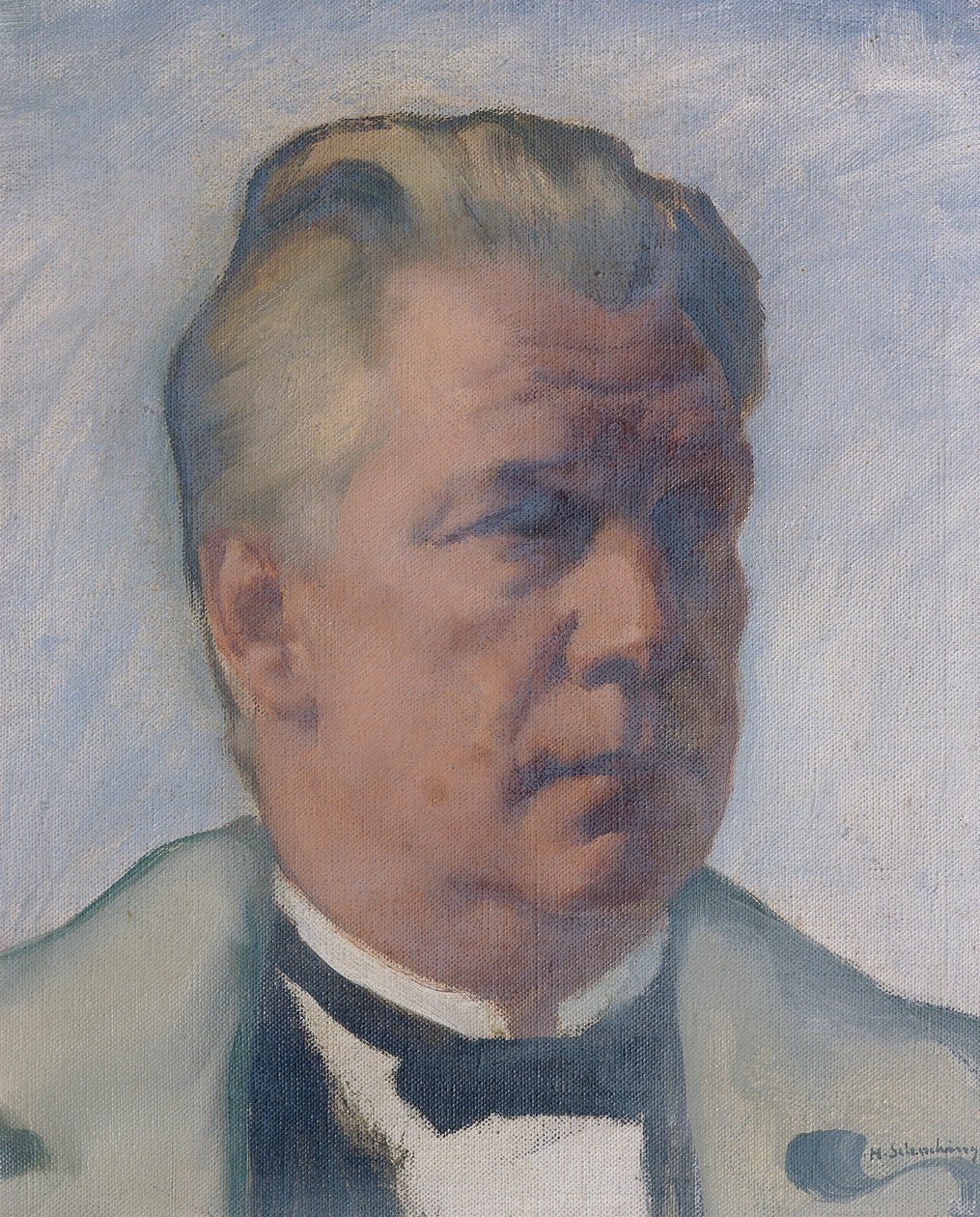 Architekt Franz Matuschek autorstwa Hans Schachinger