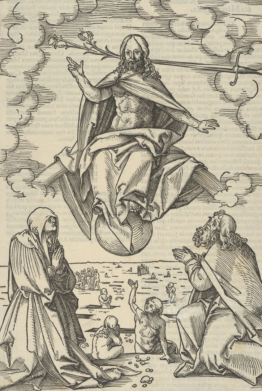 Sąd Ostateczny ze Zwierciadła Męki Pana naszego Jezusa Chrystusa, 1507. autorstwa Hans Schäufelein the Elder