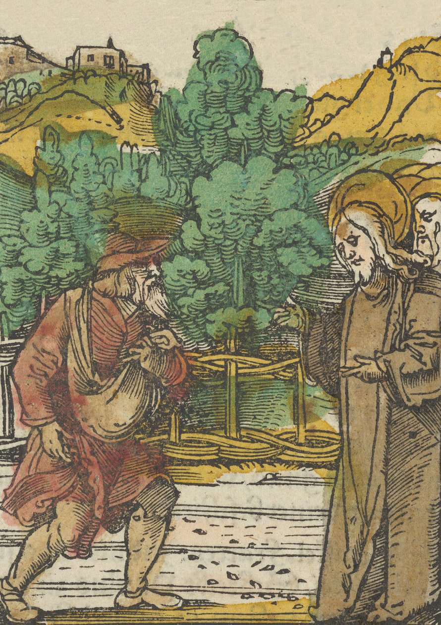 Przypowieść o siewcy z Das Plenarium, 1517. autorstwa Hans Schäufelein the Elder