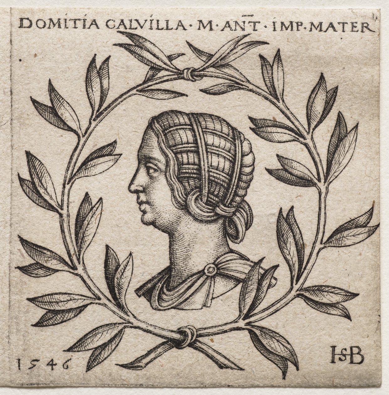 Popiersie Domicji Calvilla autorstwa Hans Sebald Beham