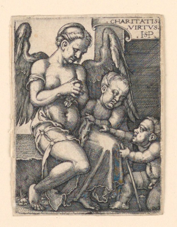 Jałmużna autorstwa Hans Sebald Beham