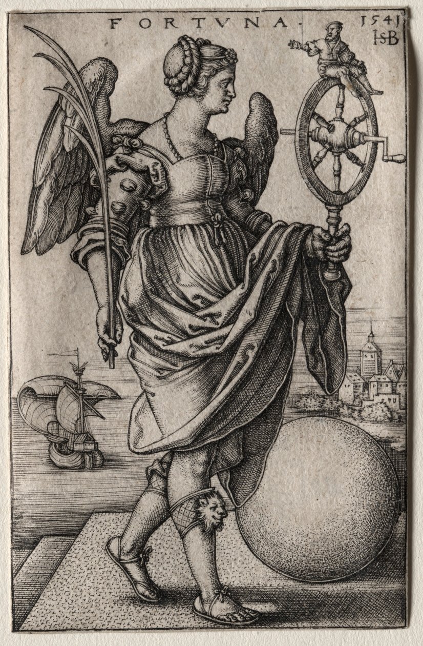 Fortuna, 1541. autorstwa Hans Sebald Beham
