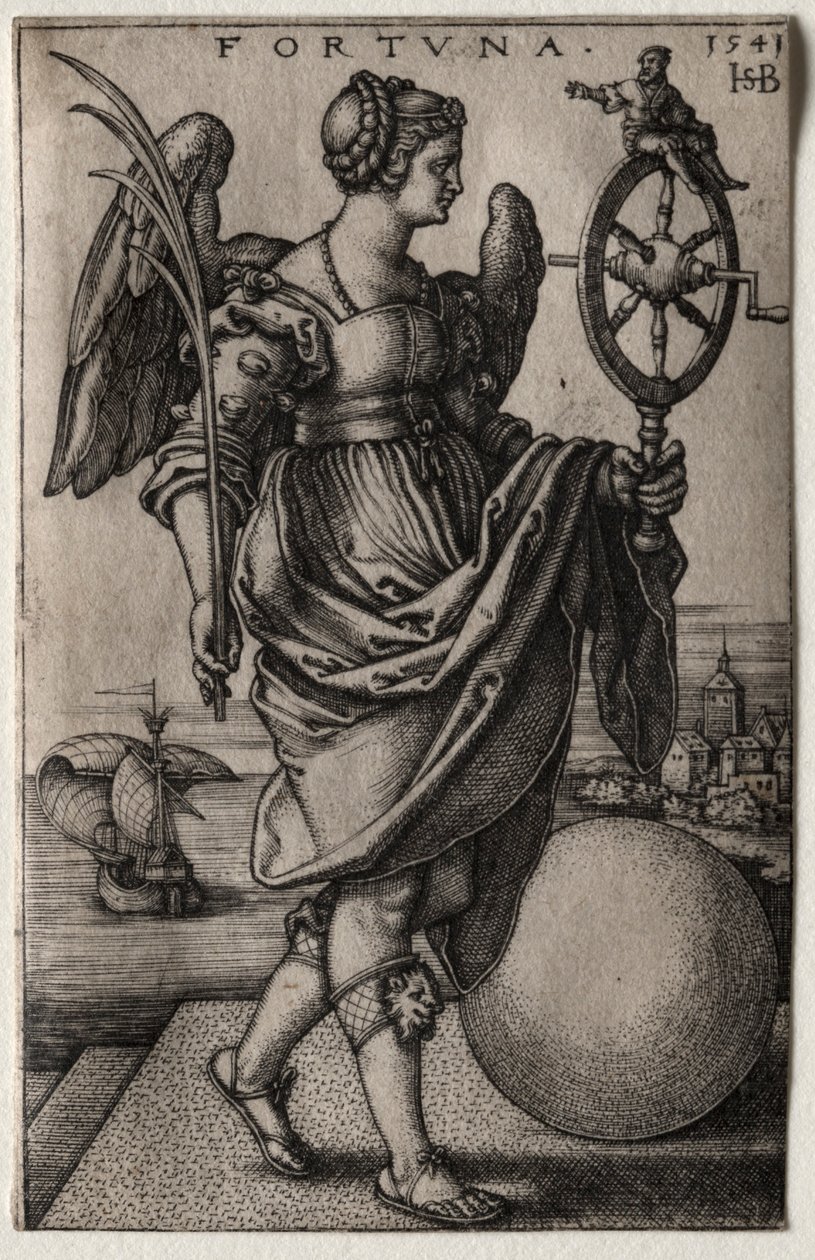 Fortuna, 1541. autorstwa Hans Sebald Beham