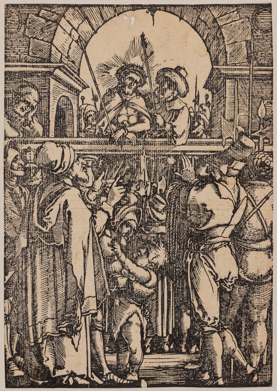 Chrystus przedstawiony ludowi (Ecce homo) autorstwa Hans Sebald Beham