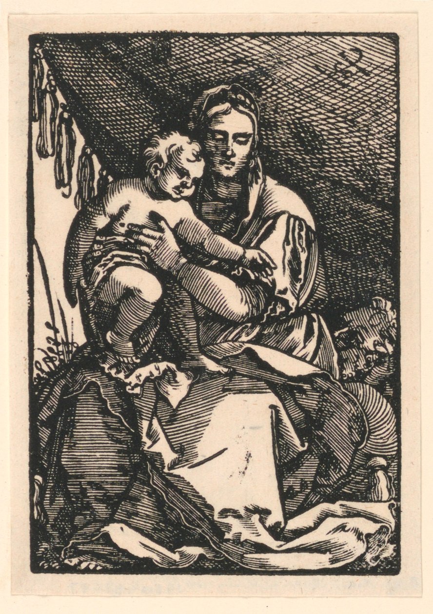 Madonna z Dzieciątkiem autorstwa Hans Sebald Beham