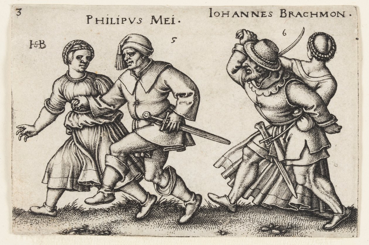 maj i czerwiec autorstwa Hans Sebald Beham