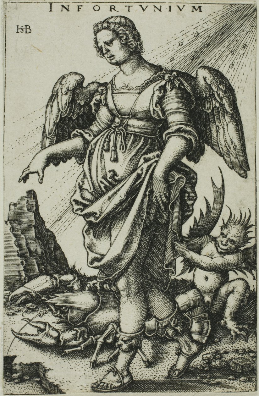 Nieszczęście autorstwa Hans Sebald Beham