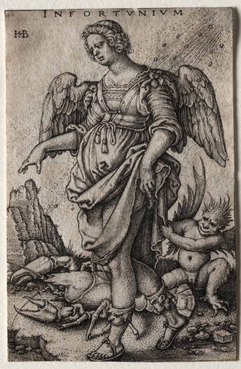 Nieszczęście autorstwa Hans Sebald Beham