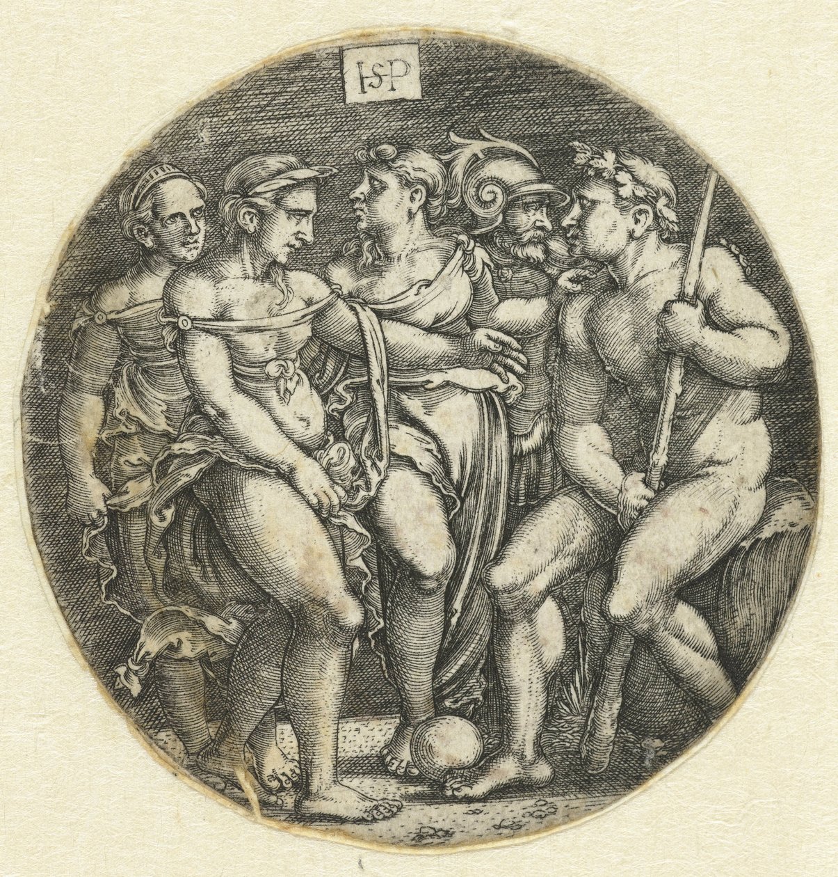 Wyrok Paryża autorstwa Hans Sebald Beham