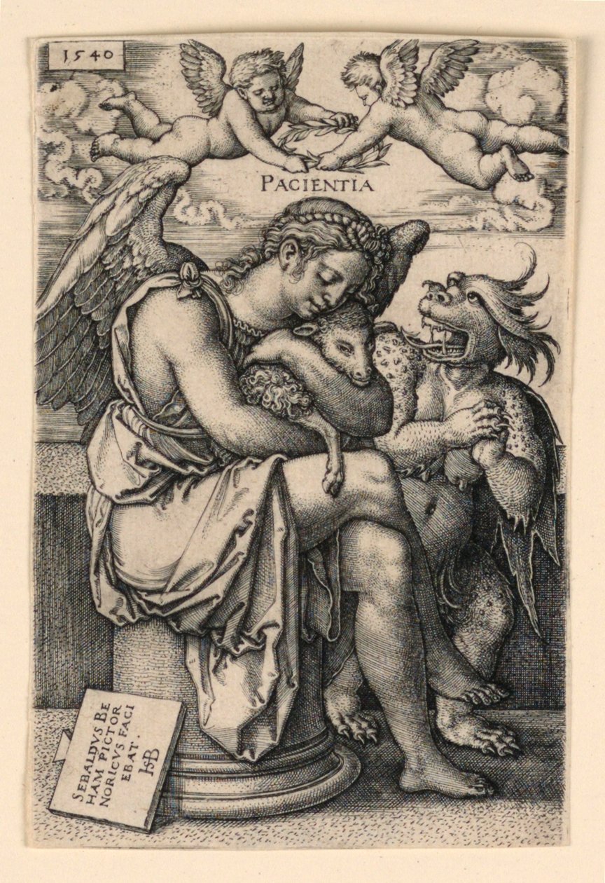 Pacjenci autorstwa Hans Sebald Beham