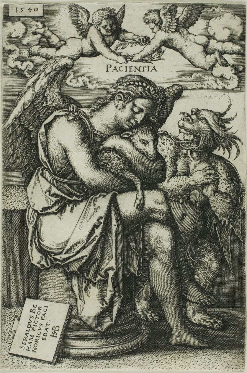 Cierpliwość autorstwa Hans Sebald Beham