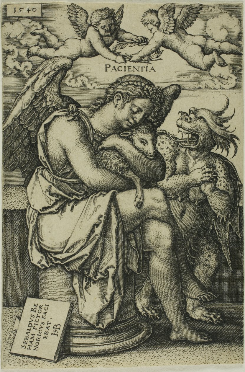 Cierpliwość autorstwa Hans Sebald Beham