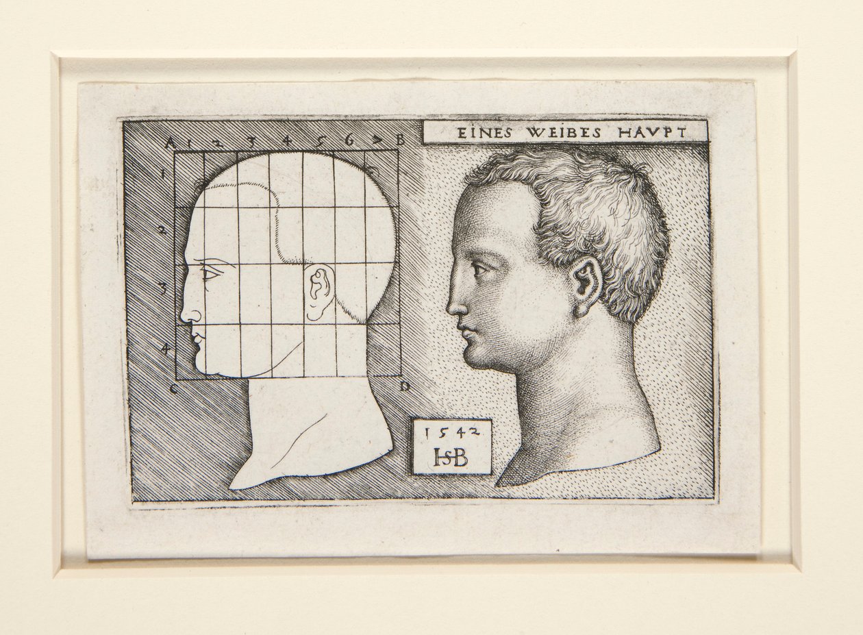 Studia proporcjonalne dla autorstwa Hans Sebald Beham