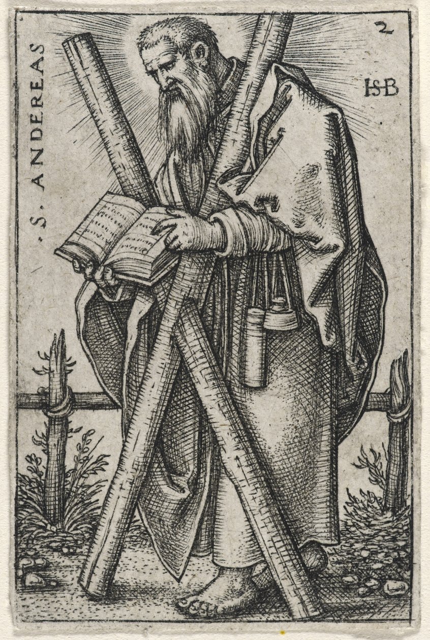 Święty Andrzej, 1541-46 autorstwa Hans Sebald Beham