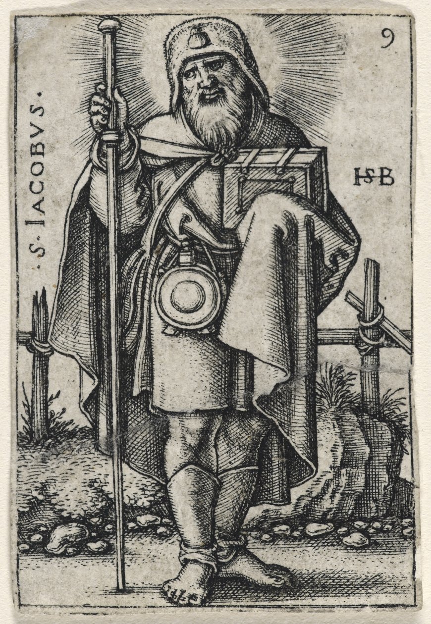 Święty Jakub, major, 1541-46 autorstwa Hans Sebald Beham