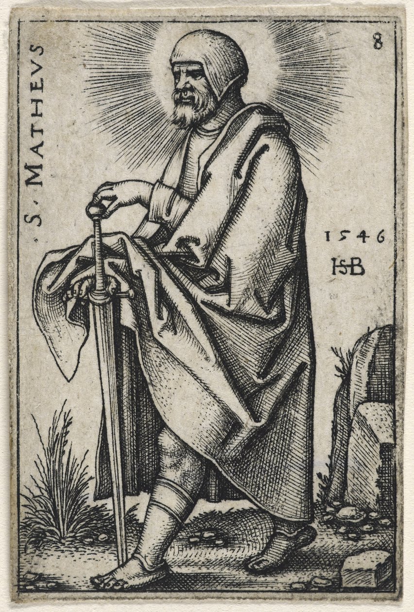 Święty Mateusz, 1541-46 autorstwa Hans Sebald Beham