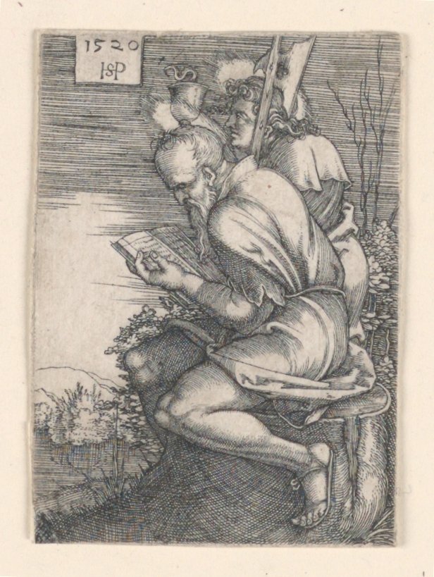 Św. Mateusz i Św. Jan autorstwa Hans Sebald Beham