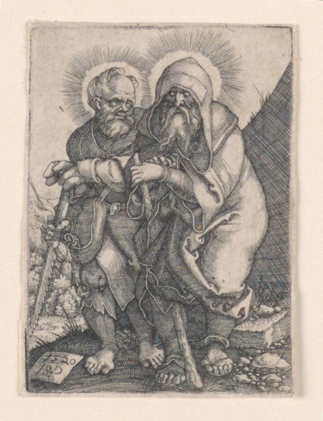 Święty Szymon i Święty Tadeusz autorstwa Hans Sebald Beham