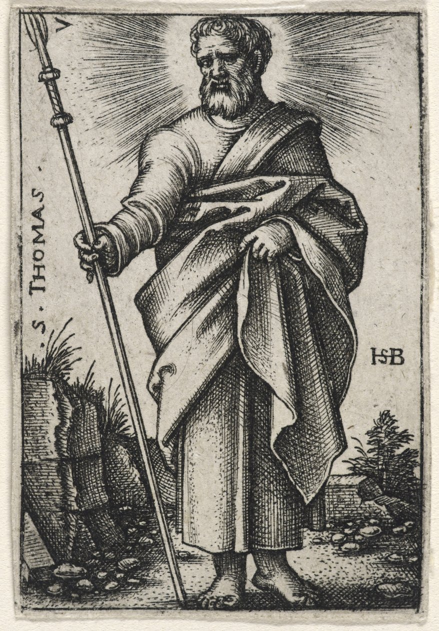 Święty Tomasz, 1541-46 autorstwa Hans Sebald Beham