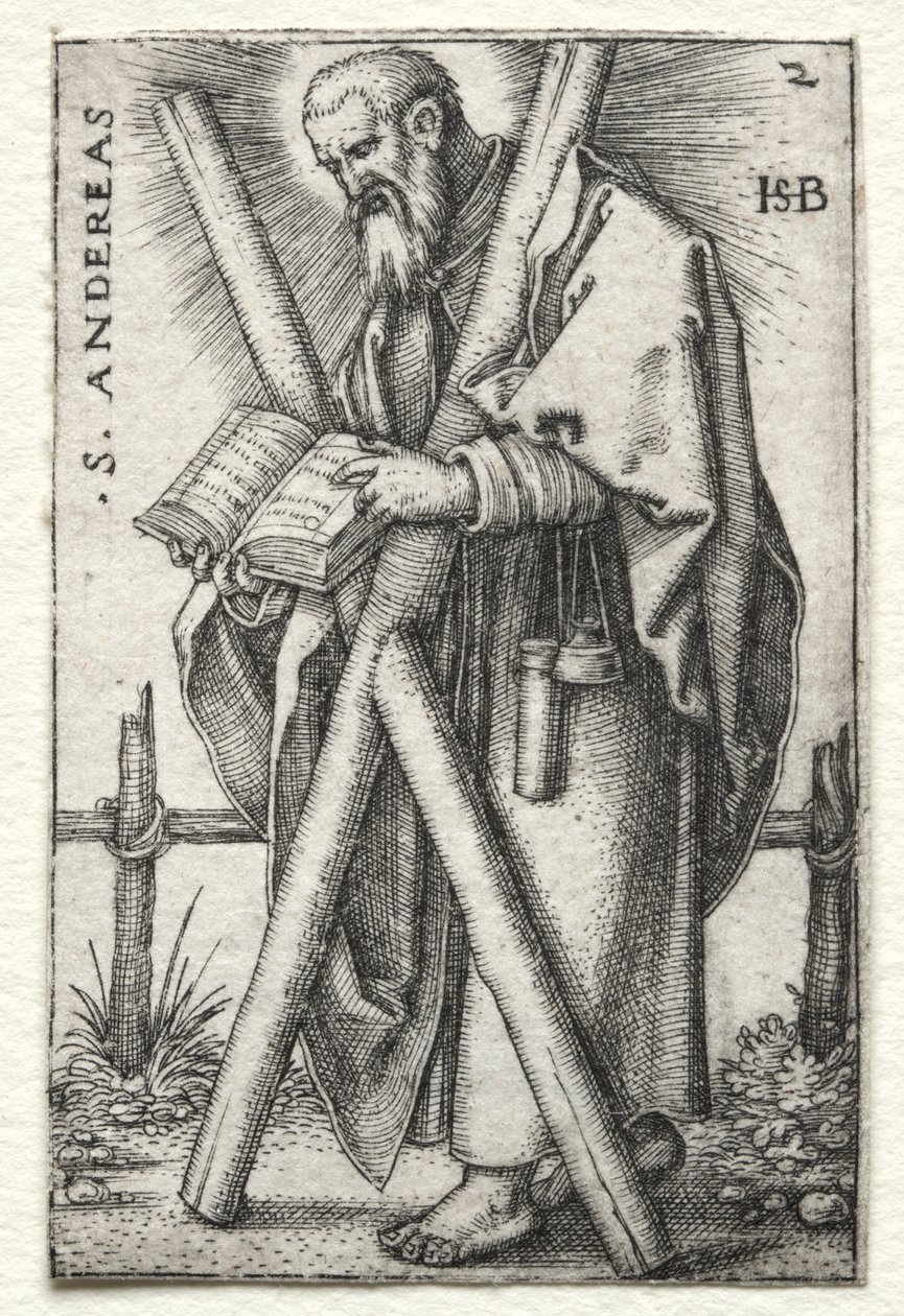 św. Andrzeja autorstwa Hans Sebald Beham