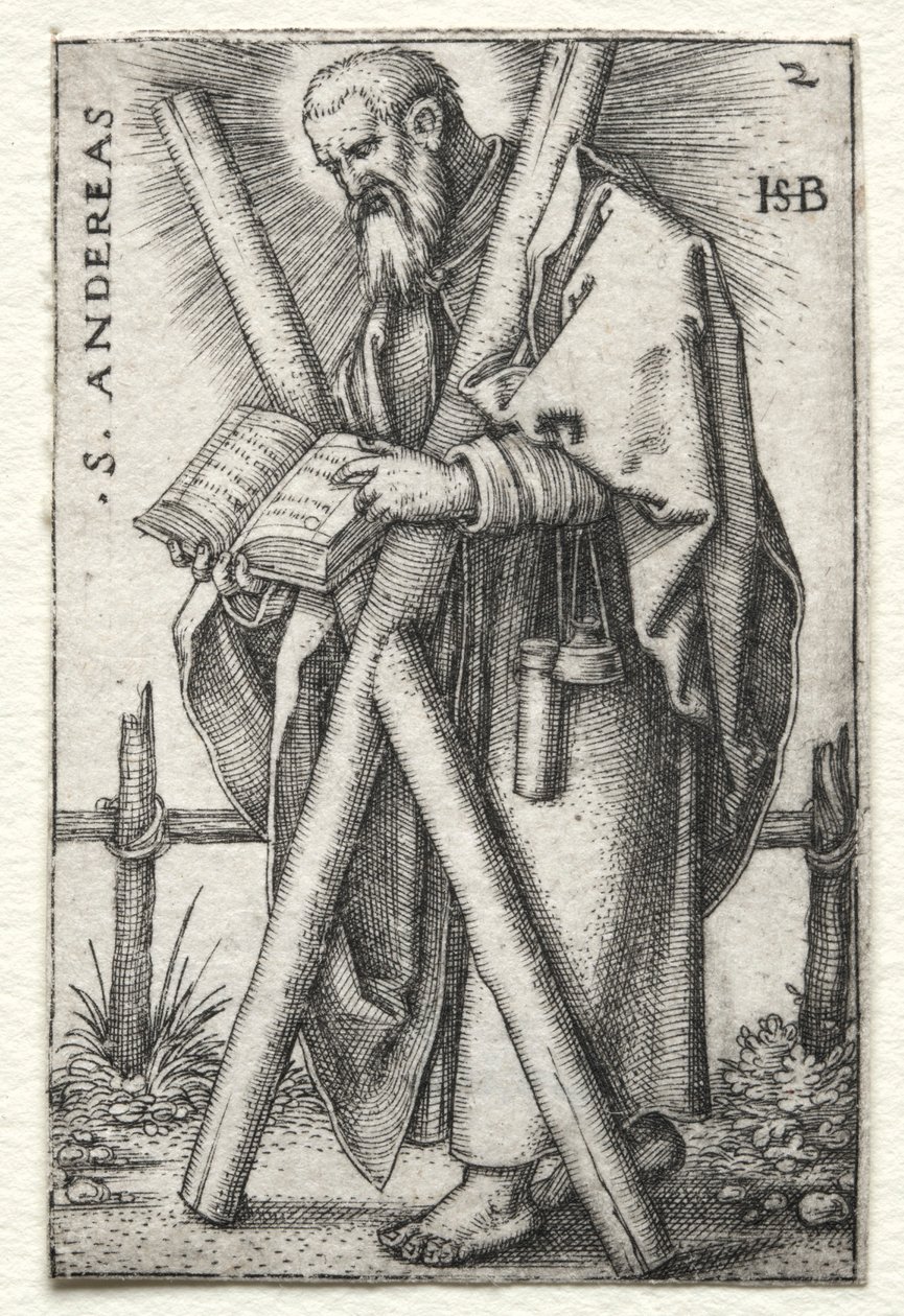 św. Andrzeja, 1545-1546. autorstwa Hans Sebald Beham